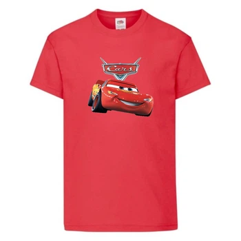 Футболка дитяча ТАЧКИ 007 (CARS) червона (CAR rd 007) 104 см