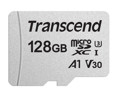 Карта памяти Transcend microSDXC 128GB UHS-I U3 V30 A1 (TS128GUSD300S)