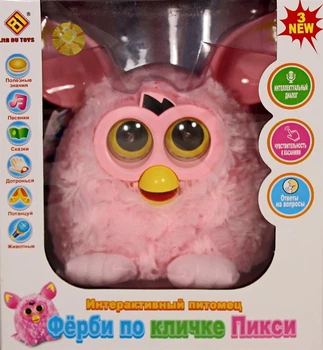 Интерактивная игрушка BU TOYS Фёрби по кличке Пикси Розовая