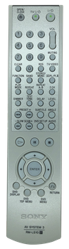 Пульт для DVD и домашних кинотеатров SONY RM-LS10 [DVD AV SYSTEM] - 77198
