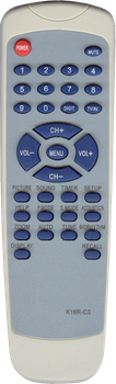 Пульт для телевизоров ROLSEN K16R-C3 [TV] - 262
