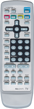 Пульт для телевизоров JVC RM-C1171 [TV] - 1252