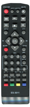 Пульт для Т2 тюнера EUROSKY T2 ES-3011 / ES3015 / ES11 [DVB-T2] - 1948