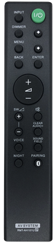 Пульт до акустичної системи саундбар SONY RMT-AH101U SOUNDBAR [AUX] - 60046