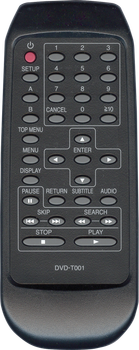 Пульт для DVD и домашних кинотеатров PANASONIC T001 [DVD] - 1273