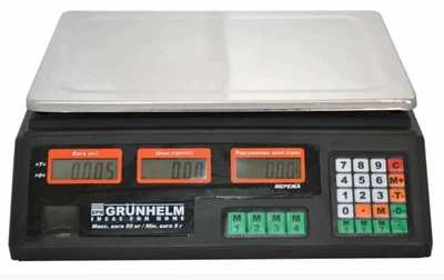Весы торговые Grunhelm GSC-051