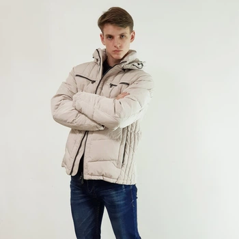 Пуховик Snowimage 48 бежевый 115A-9189
