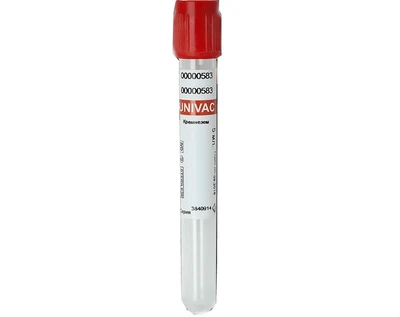 Пробирка с клот активатором BD Vacutainer с красной крышкой 10 мл 16x100 мм упаковка 100 шт