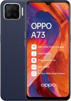 Смартфон OPPO A73 4/128GB Navy Blue (6638761)