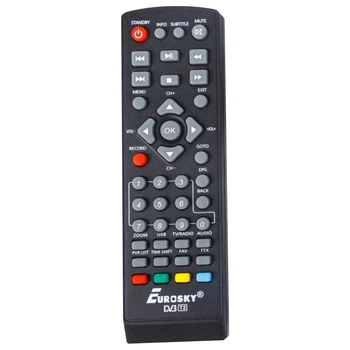 Пульт для Т2 тюнера Eurosky ES-11/ES-15/ES-17/ES-18/Tiger IPTV/Q-148/T530 для Т2 тюнеров