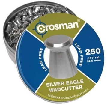 Пульки Lead free Crosman Silver Eagle 0.31 г 250 шт 4.5 мм ( LF177WC)