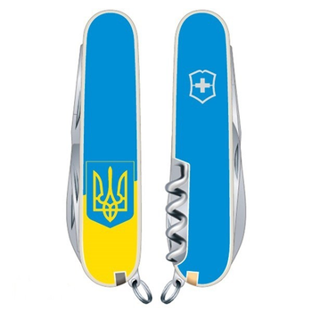 Нож Victorinox Climber, желто-голубой