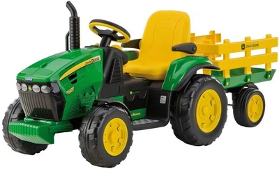 Электромобиль-трактор Peg-perego J.D. Ground Force 0047 12 В зеленый