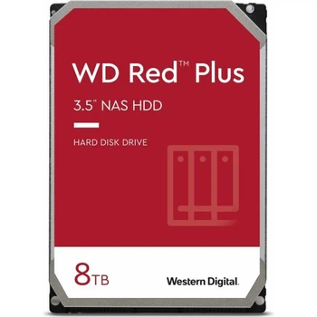 Жесткий диск 3,5" 8Tb WD WD80EFBX SATA III 7200 256Mb Red Plus NAS