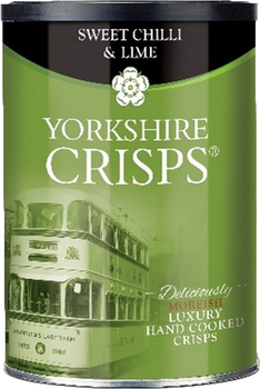Чипси Yorkshire Crisp зі смаком солодкого чилі та лайма 100 г (0.1 кг) (5060092770217)