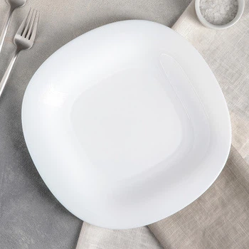 Тарелка квадратная подставная Luminarc Carine white 260 мм (H5604)