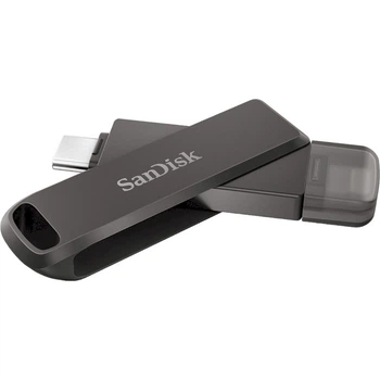 Флеш-накопичувач SanDisk USB 3.1 iXpand Luxe 128Gb Type-C/Lightning Apple (SDIX70N-128G-GN6NE)