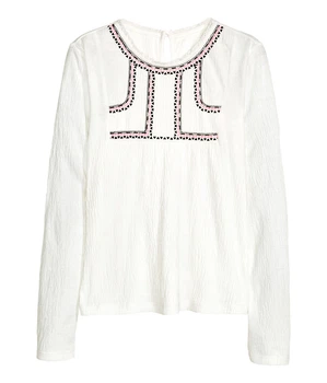 Блуза H&M 158/164(XS/S) біла 63-7179