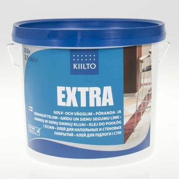 Клей Kiilto Extra для пола и стен 3л (3,5 кг)