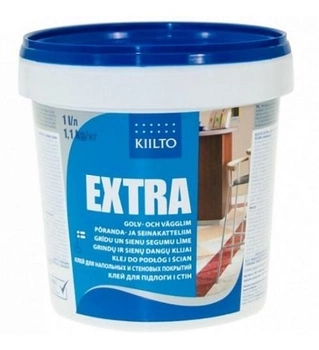 Клей Kiilto Extra для пола и стен 1л ( 1,2 кг)