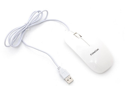 Мышь FrimeCom FC-A01 USB WHITE