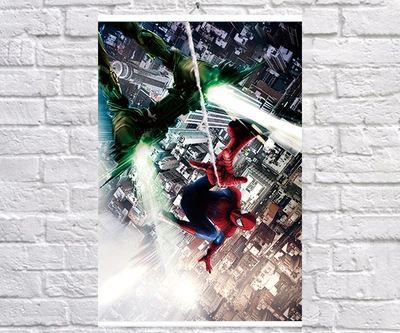 Постер BEGEMOT Месники Супергерої MARVEL Людина павук Пітер паркер SpiderMan 61x90 см (1124082-1)