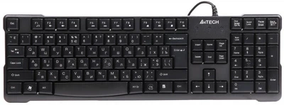 Клавиатура проводная A4Tech KR-750 USB Black