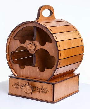 Міні - бар Бочка Diptaro HandMade Ручна робота