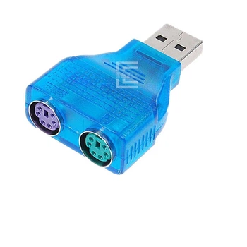 Переходник Ewell USB2.0 to PS/2 (EW098)