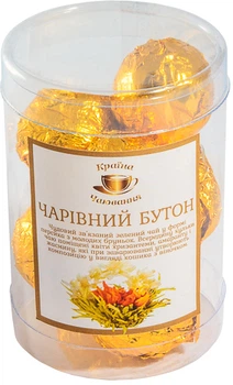 Чай зелений в'язаний Країна Чаювання Чарівний бутон 60 г (4820230050660)