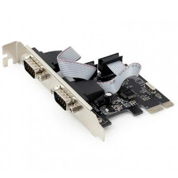 Контроллер PCIe to COM 2 ports GEMBIRD (SPC-22)
