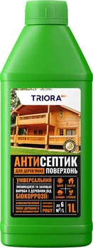 Антисептик для дерев'яних поверхонь TRIORA 1 л (4823048029347)