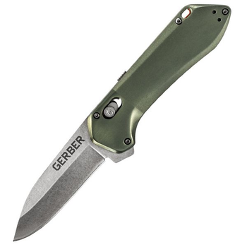 Нож складной карманный Gerber Highbrow Green 30-001686 (Pivot Lock, 71/175 мм)