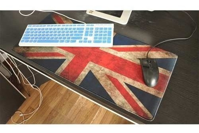 Коврик для мыши большой флаг Британии 300/800/3mm Геймерский коврик для мыши