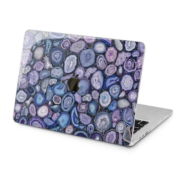 Чехол пластиковый для Apple MacBook (Пурпурный агат) Air 13 A1369/A1466 макбук эйр