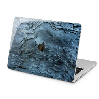 Чехол пластиковый для Apple MacBook (Синие дерево) Air 13 A1369/A1466 макбук эйр