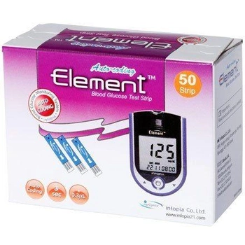 Тест-смужки Елемент для глюкометра Element Infopia 50 шт.