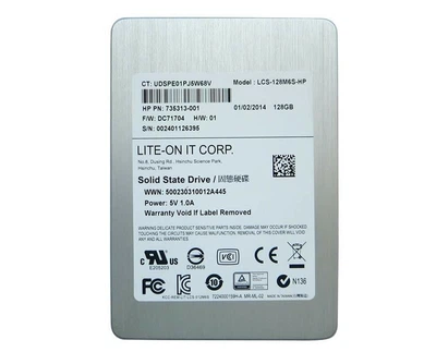 Накопитель SSD 128GB Lite-ON 2.5" SATAIII MLC (LCS-128M6S) - Refubrished