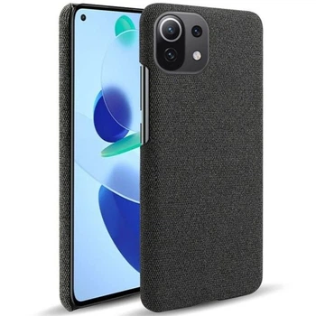Захисний чохол KSQ Cloth Style для Xiaomi Mi 11 Lite / 11 Lite NE - Black