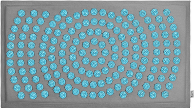 Килимок масажний Igora Mat Lite 80х45 см Сірий/Блакитний (LT-11)