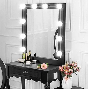 LED лампочки для гримерного зеркала Vanity Mirror Lights 10 шт 3 режима