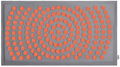 Килимок масажний Igora Mat Lite 80х45 см Сірий/Персиковий (LT-13)