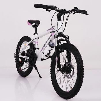 Горный Подростковый велосипед HAMMER S200 Колёса 20 Shimano Бело розовый