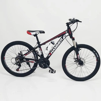 Горный Велосипед HAMMER-24 Черно Красный Shimano