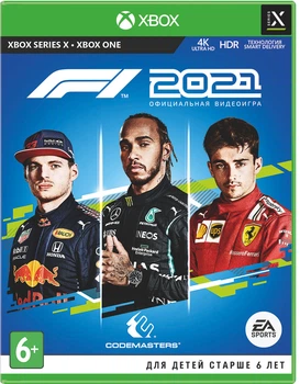 Игра F1 2021 для Xbox (Blu-ray диск)
