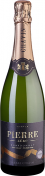 Вино ігристе Domaines Pierre Chavin Pierre Zéro Chardonnay Sparkling біле напівсолодке 0.75 л Безалкогольне (3760200894935)