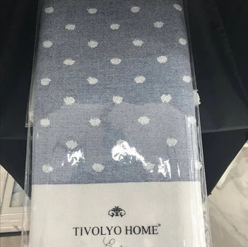 Полотенце DOTTY синий