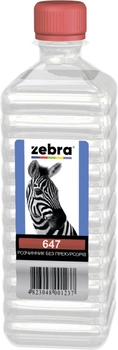 Растворитель без прекурсоров Zebra 647 0.4 л (4823048017672)