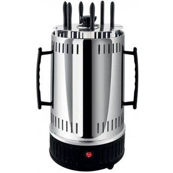 Электрошашлычница Domotec MS-7781 1000W на 5 шампуров из нержавеющей стали