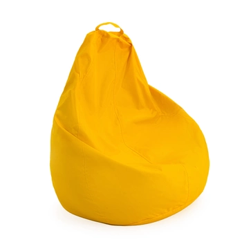 Кресло груша мешок с чехлом Prolisok желтый 80х115 (L) Oxford PU 600d